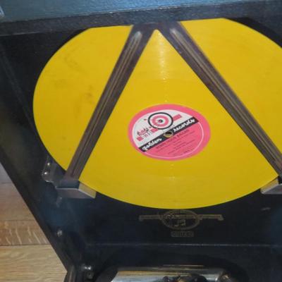 Vintage Columbia Grafonola Viva-tonal No 112 Wind up Gramophone Made in England