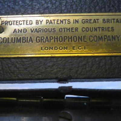 Vintage Columbia Grafonola Viva-tonal No 112 Wind up Gramophone Made in England
