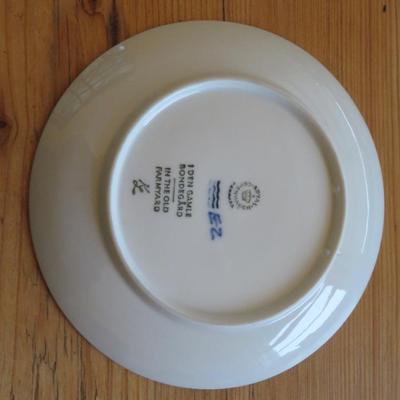 IN THE OLD FARMYARD 1969 ROYAL COPENHAGEN DENMARK COLLECTOR PLATE 7.25" Diameter lot of 2