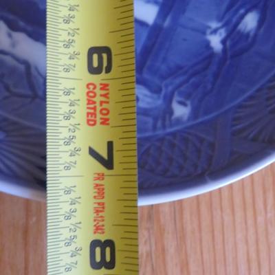 IN THE OLD FARMYARD 1969 ROYAL COPENHAGEN DENMARK COLLECTOR PLATE 7.25" Diameter lot of 2