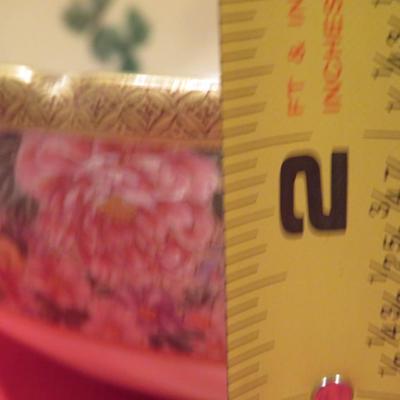 INCREDIBLE VINTAGE SATSUMA BOWL 6 INCHES