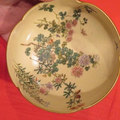 INCREDIBLE VINTAGE SATSUMA BOWL 6 INCHES