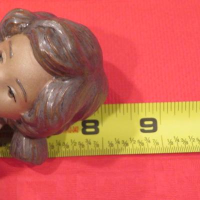 Lladro figurine Tenderness, Girl with Bunny Rabbit, 8"