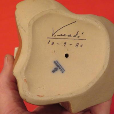 Lladro figurine Tenderness, Girl with Bunny Rabbit, 8"