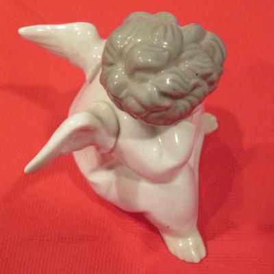 Lladro Little Boy Angel Figure