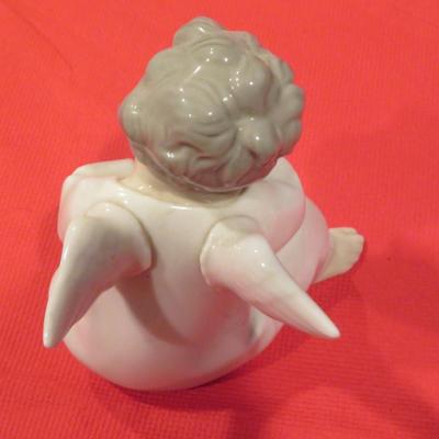 Lladro Little Boy Angel Figure