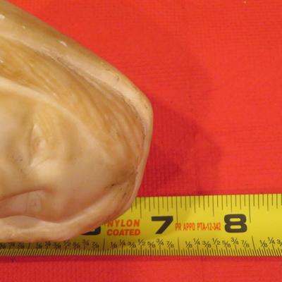 G. Bessi, "Jeanne D'Arc" Alabaster Bust