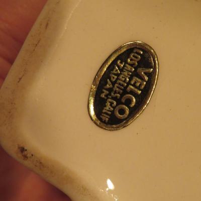 12" Vintage Sacred Heart JESUS Procelain Statue Figurine ART - by Velco JAPAN