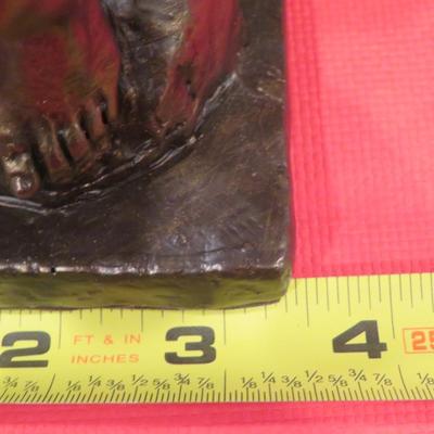 Vintage "The Thinker" Chalkware Statue Sculpture Figure, Light weight