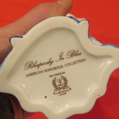 Lenox American Songbook Collection -Stardust & Rhapsody In Blue - Lot of 2 Fine Porcelain Figurines