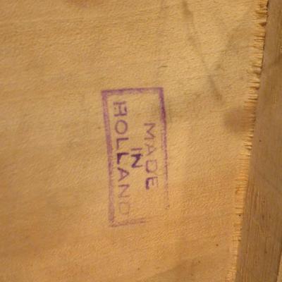 Vintage Traditional Hand Made Wooden Clogs lot of 2