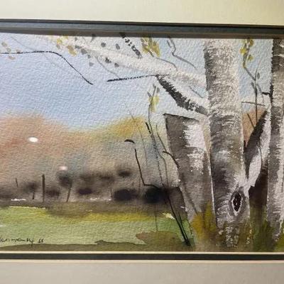 Vintage Patrick Hennessy Watercolor 13