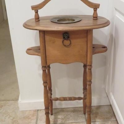 Beautiful antique smoking cabinet. In excellent condition