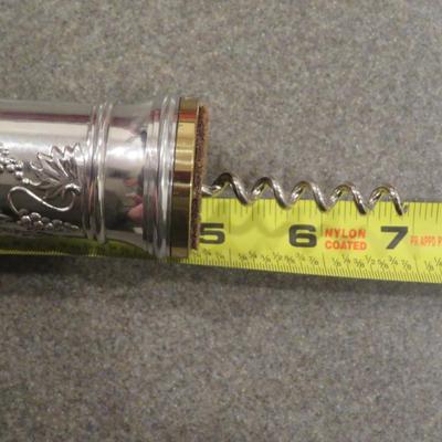 Rare Collector Corkscrew - L`Esprit & le Vin - Boutique du Manoir Thomason Grapes + Bon - Thomason Reproductions