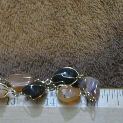 Genuine Stone Necklace Lot - 10 Great Necklaces - Estate Jewelry Lot