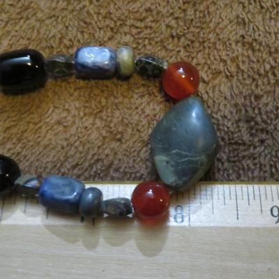 Genuine Stone Necklace Lot - 10 Great Necklaces - Estate Jewelry Lot