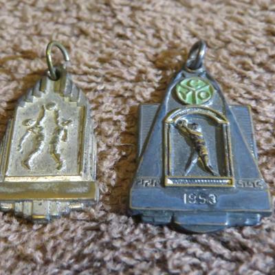 Rare 1950's Sports Medals - lot of 4