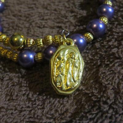 Catholic Religious Rosery and Cross Lot - Estate Jewelry Lot