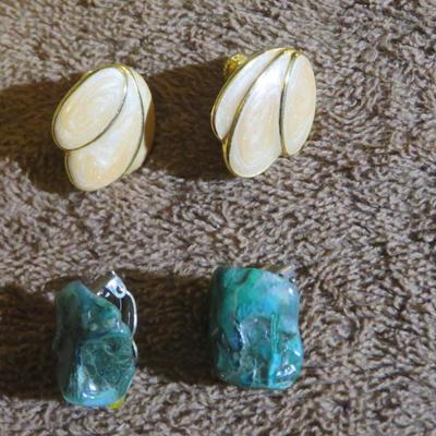 Estate Jewelry Clip Back Earrings - Lot of 13 Pair - GEORGIAU