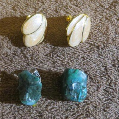 Estate Jewelry Clip Back Earrings - Lot of 13 Pair - GEORGIAU