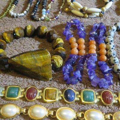 Estate Jewelry Bracelet Lot - Large Table Lot - Must See