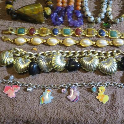 Estate Jewelry Bracelet Lot - Large Table Lot - Must See