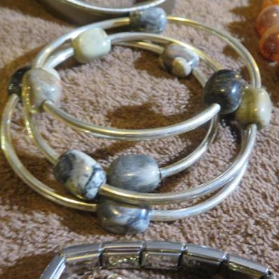 Estate Jewelry Bracelet Lot - Large Table Lot - Must See