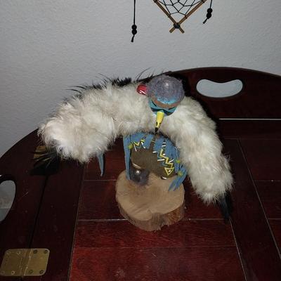 BY DIANE DAILEY KACHINA AND SMALL DREAM CATCHER