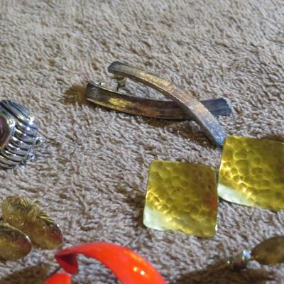 Large Estate Jewelry Lot of Earrings for Pierced Ears - Must See