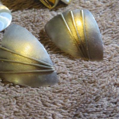 Large Estate Jewelry Lot of Earrings for Pierced Ears - Must See