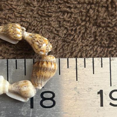 Estate jewelry lot of 5 shell necklaces