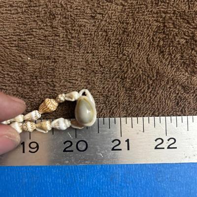 Estate jewelry lot of 5 shell necklaces