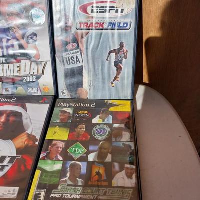 PLAYSTATION 2 SPORTS GAMES-MADDON-FIGHT NIGHT-HIGH HEAT HOCKY AND MORE
