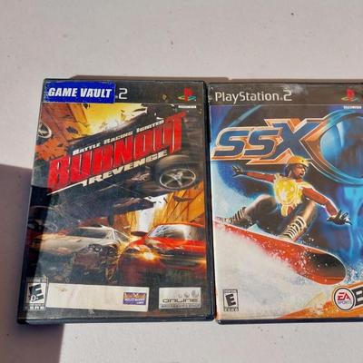 PLAYSTATION 2 GAMES-ATV-RACEING AND SNOWBOARDING