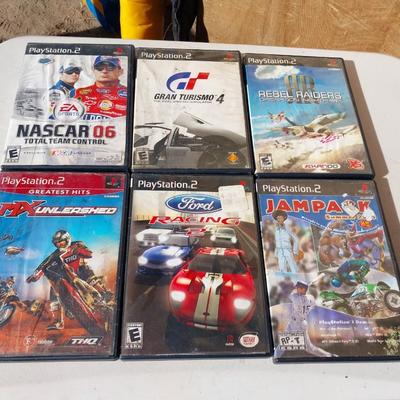 PLAYSTATION 2 GAMES-REBEL RAIDERS-RACEING-AND MORE