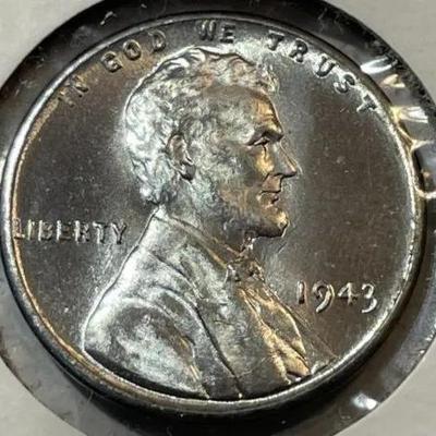 1943-P MS-66/67 QUALITY CONDITION LINCOLN HEAD CENT AS PICTURED.