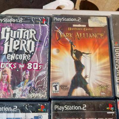 PLAYSTATION 2 GAMES-HAPPY FEET-TEAM AMERICA-SPONGE BOB-MORE