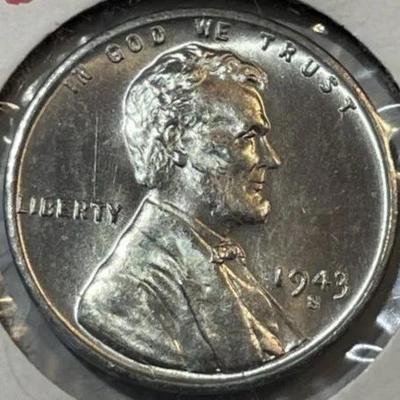 1943-S MS-66/67 QUALITY CONDITION LINCOLN HEAD CENT AS PICTURED.