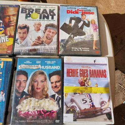 VARIETY OF DVD MOVIES