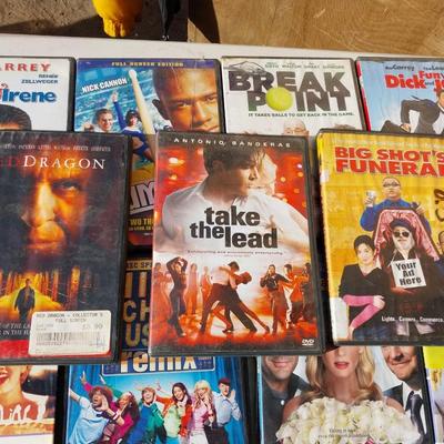 VARIETY OF DVD MOVIES