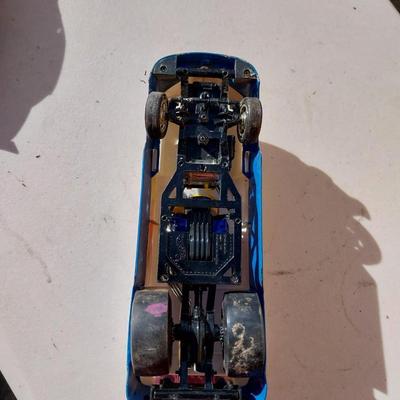 DIECAST HOME DEPOT RACE CAR AND 1969 HOTWHEELS VW BUS FULL SIZE