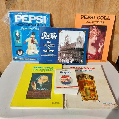 VINTAGE PEPSI-COLA COLLECTIBLES BOOKS AND IN BLACK & WHITE