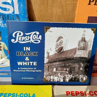 VINTAGE PEPSI-COLA COLLECTIBLES BOOKS AND IN BLACK & WHITE