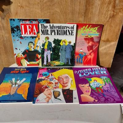 VINTAGE ADULT CARTOON/COMIC STRIPS