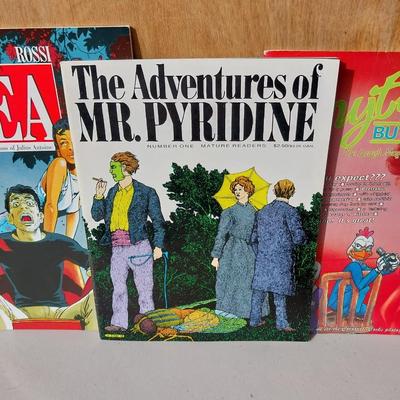 VINTAGE ADULT CARTOON/COMIC STRIPS