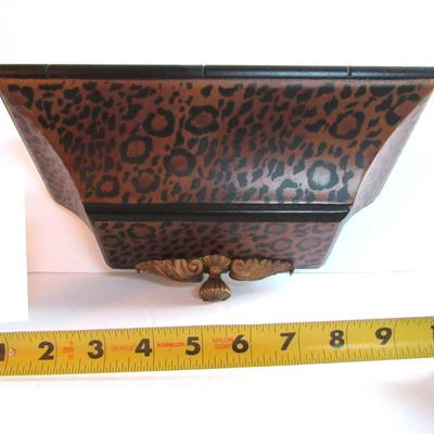 Older Home Interiors Animal Print Small Wall Shelf