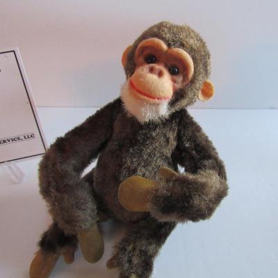 Unusual Vintage Monkey, Plush and Flocking Over Foam?