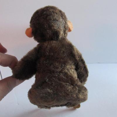 Unusual Vintage Monkey, Plush and Flocking Over Foam?