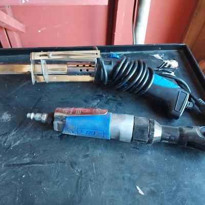 CAMPBELL AIR RATCHET AND ELECTRIC HOT KNIFE