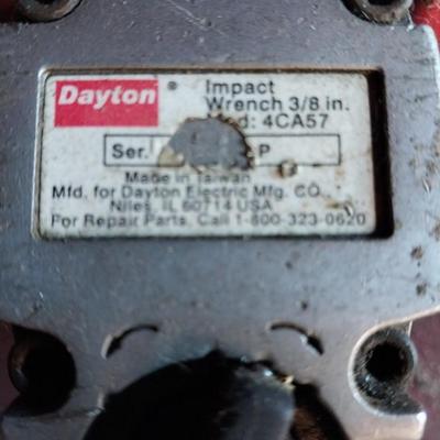 BOSTITCH AIR FASTNER AND ELECTRIC DAYTON IMPACT WRENCH